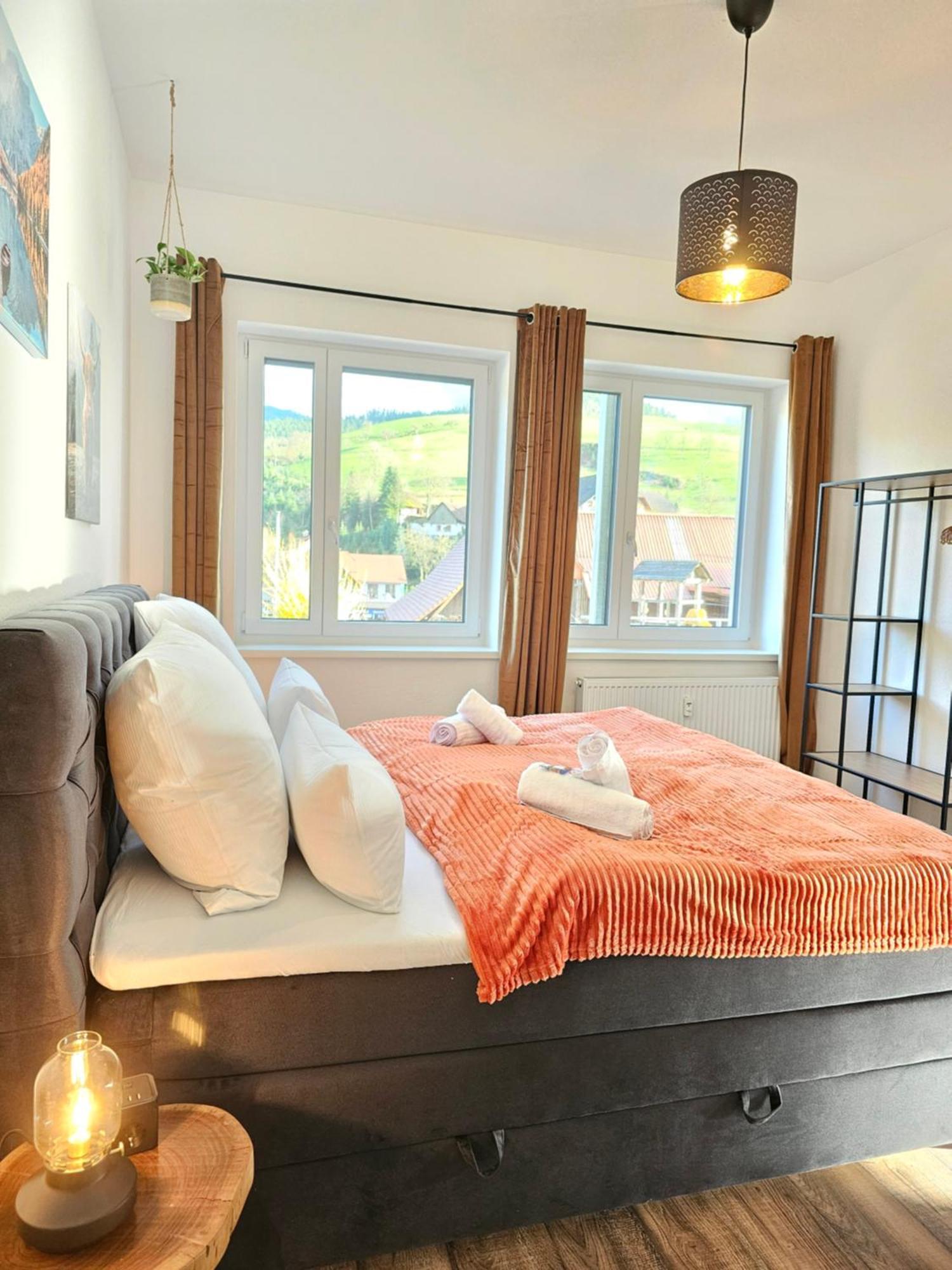 Design-Apartment I Black Forest I Boxspring I Nespresso I Spielplatz Oberharmersbach Ngoại thất bức ảnh